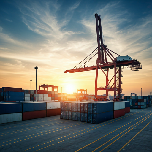 Port of Karachi containers